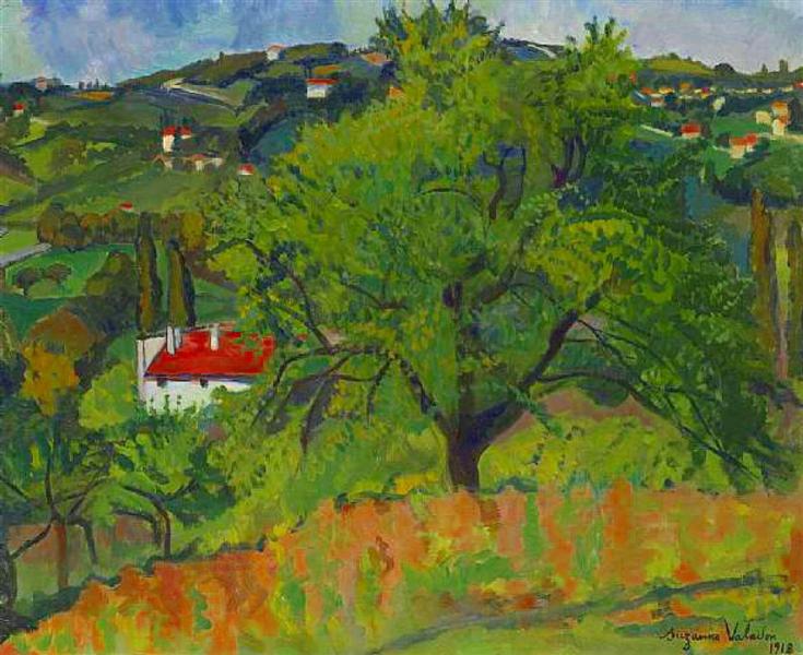 Farm Montcorin, 1918 - Сюзанна Валадон