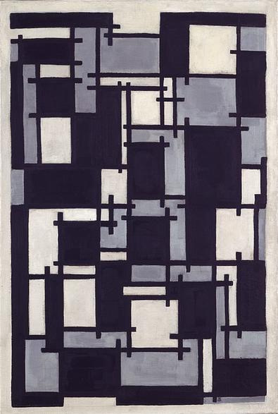 Composition X, 1918 - 特奥·凡·杜斯伯格