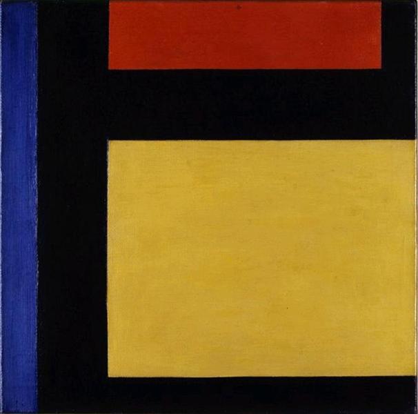Counter composition X, 1924 - Тео ван Дусбург