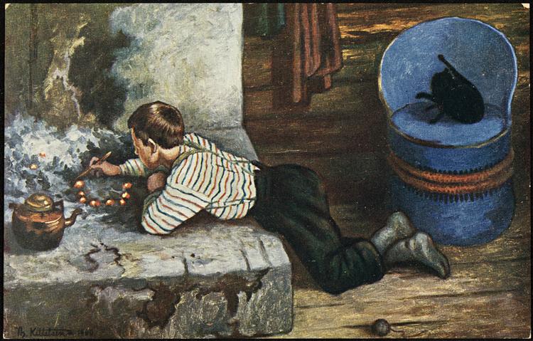 Askeladdens adventure, 1900 - Theodor Severin Kittelsen