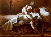 El beso - Théodore Géricault