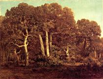 The Great Oaks of Old Bas-Breau - Théodore Rousseau