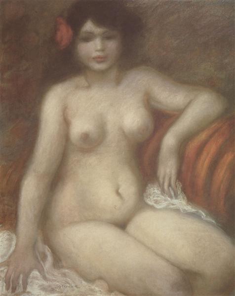Seated Nude, 1900 - Theophile Steinlen