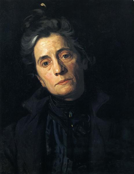 Portrait of Susan MacDowell Eakins, 1899 - 湯姆·艾金斯