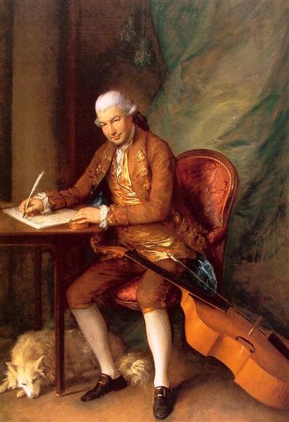 Carl Friedrich Abel, 1777 - Thomas Gainsborough