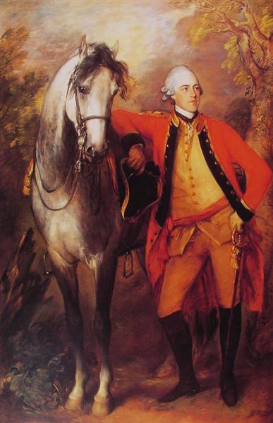Edward, 2nd Viscount Ligonier, 1770 - 根茲巴羅