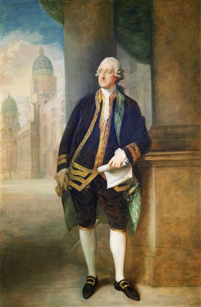 John Montagu,  4th Earl of Sandwich - Thomas Gainsborough
