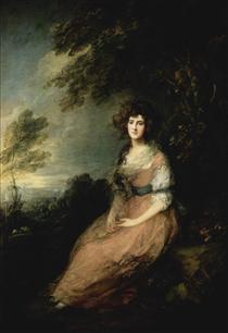 Mrs. Richard Brinsley Sheridan - Thomas Gainsborough