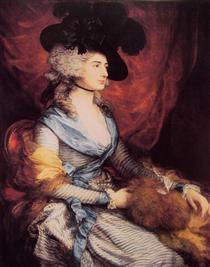 Mrs. Sarah Siddons, the actress - Thomas Gainsborough