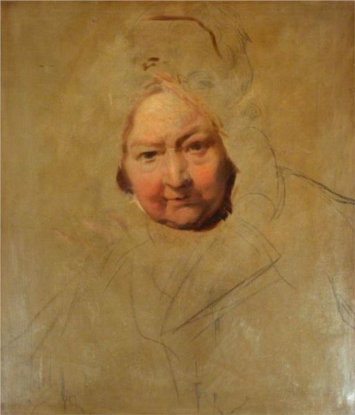 Head of an Old Lady - Thomas Lawrence
