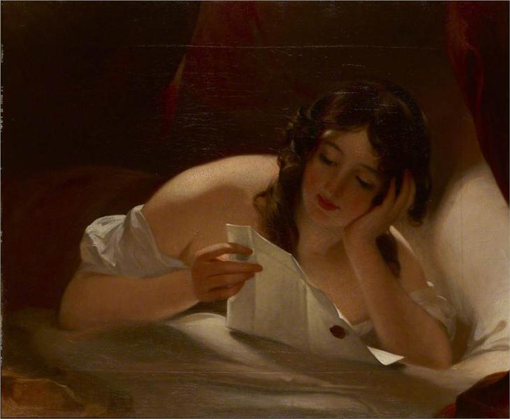 The Love Letter, 1834 - Томас Саллі