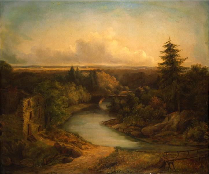 Wissahickon Creek, 1845 - Thomas Sully