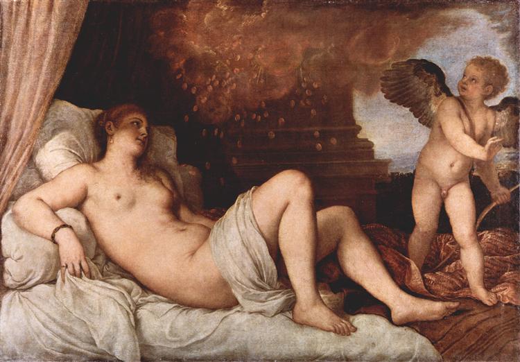 Danae, 1545 - 1546 - Titian