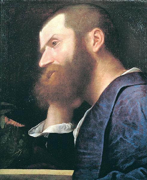 Portrait of Aretino, 1512 - Тиціан