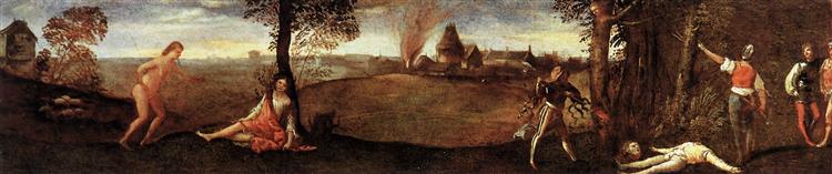 The Legend of Polydorus, 1505 - 1510 - Tiziano