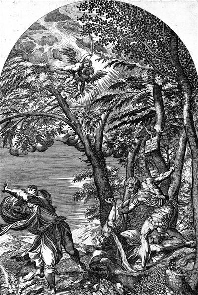 The Martyrdom of Saint Peter - Ticiano Vecellio