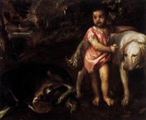 Youth with Dogs - Tiziano