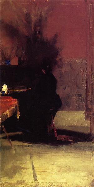 Woman at the Piano, 1889 - Tom Roberts