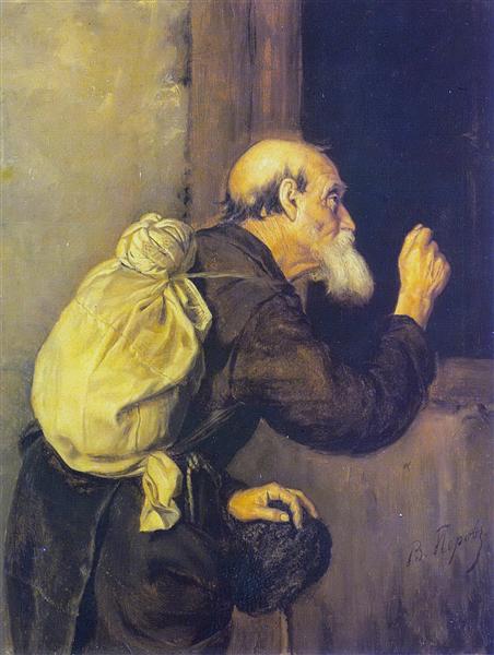 Странник, 1869 - Василий Перов
