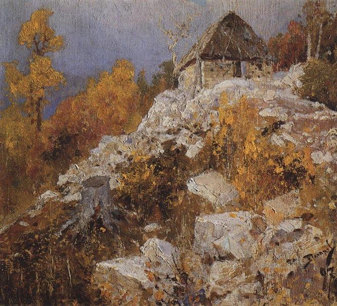 Quarry, 1897 - Vasily Polenov
