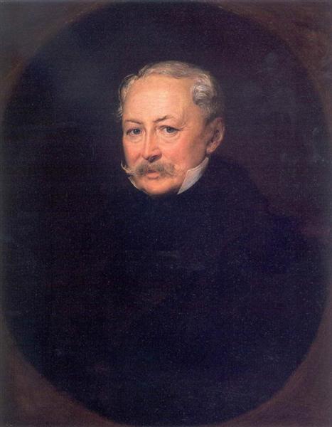Portrait of S. Menshikov, 1852 - Vasily Tropinin
