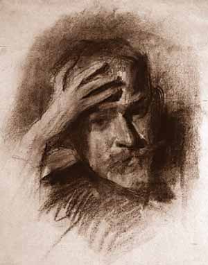 Self Portrait, c.1905 - Victor Borisov-Musatov
