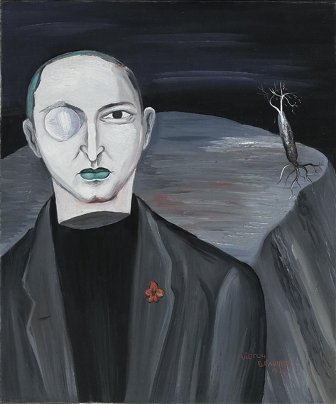 Portrait of Claude Sernet, 1927 - Виктор Браунер