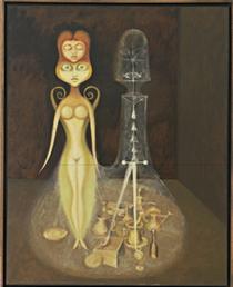 The Inner Life (Nude and Spectral Still Life) - Виктор Браунер