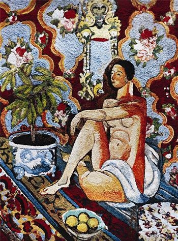 Decorative Figure on an Ornamental Background, after Matisse (from Pictures of Pigment), 2006 - Вік Муніс