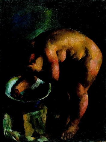 Eta is Bathing, 1924 - Vilmos Aba-Novak
