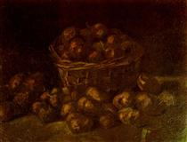 Basket of Potatoes - 梵谷