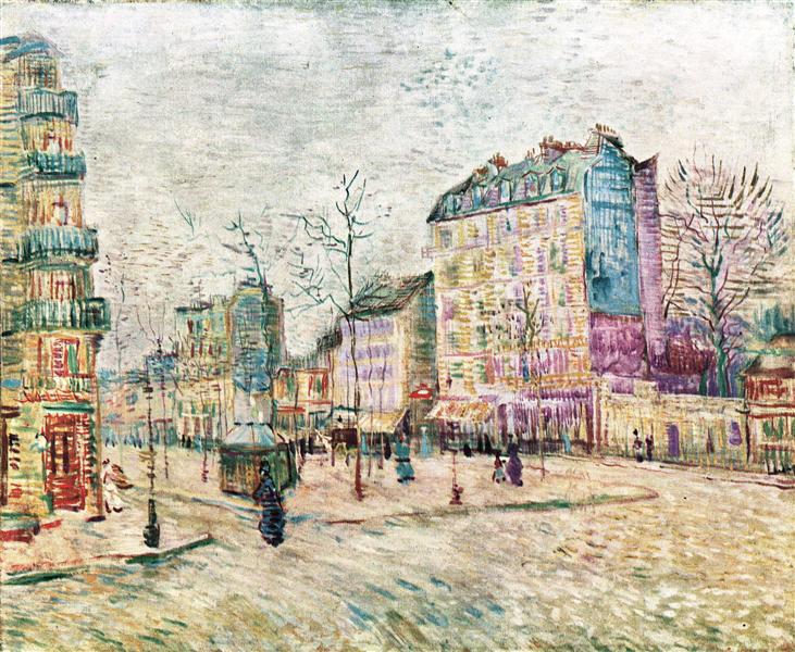Boulevard de Clichy, 1887 - 梵谷