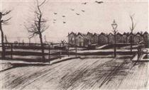 Bridge near the Schenkweg - Vincent van Gogh