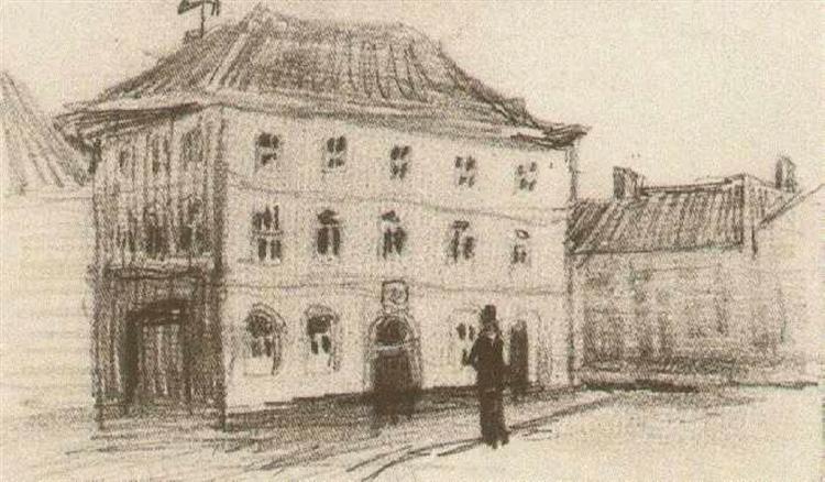 Building in Eindhoven (the Weigh-House), 1885 - Винсент Ван Гог