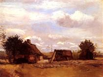 Cottage - Vincent van Gogh