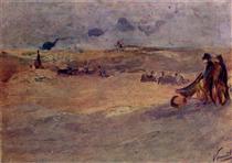 Dunes with Figures - Vincent van Gogh