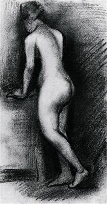 Female Nude, Standing - Винсент Ван Гог