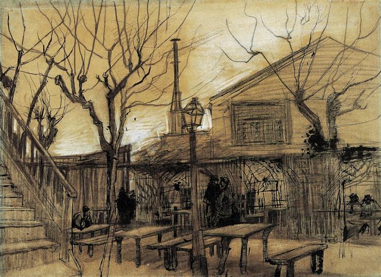 Guinguette, 1886 - Vincent van Gogh