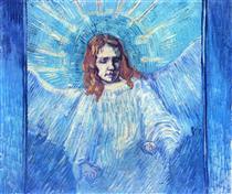 Head of an Angel, after Rembrandt - Vincent van Gogh