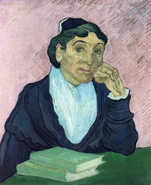 L'Arlesienne, Portrait of Madame Ginoux, 1890 - Винсент Ван Гог