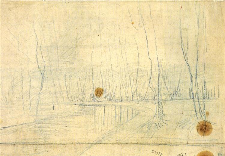 Park View, c.1887 - Винсент Ван Гог