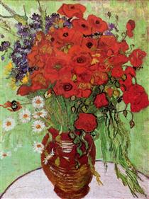 Red Poppies and Daisies - Vincent van Gogh