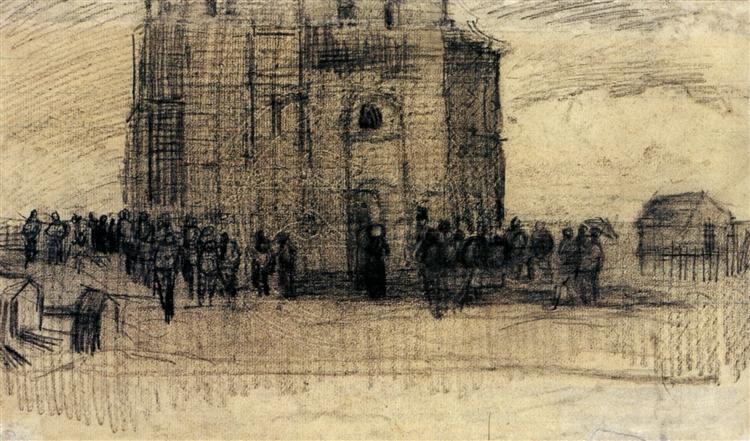 Sale of Building Scrap, 1885 - Vincent van Gogh