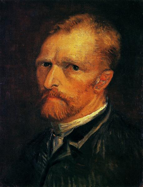 Self Portrait 1886 Vincent  van  Gogh  WikiArt org