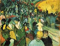 Spectators in the Arena at Arles - Vincent van Gogh