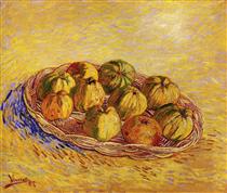 Still Life with Basket of Apples - Вінсент Ван Гог