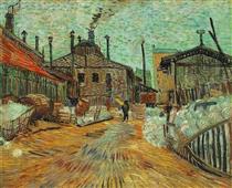 The Factory at Asnieres - Vincent van Gogh