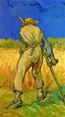 The Reaper after Millet - Vincent van Gogh