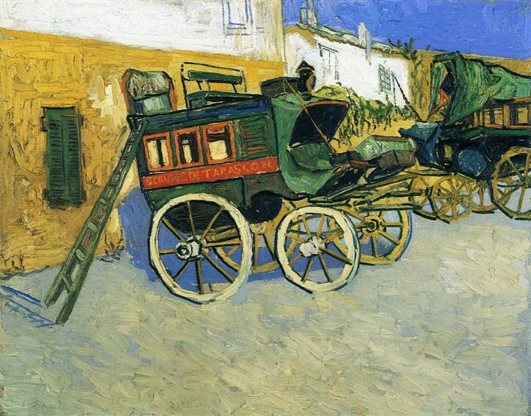 The Tarascon Diligence, 1888 - Vincent van Gogh