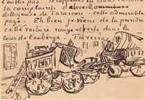 The Tarascon Stagecoach - Vincent van Gogh